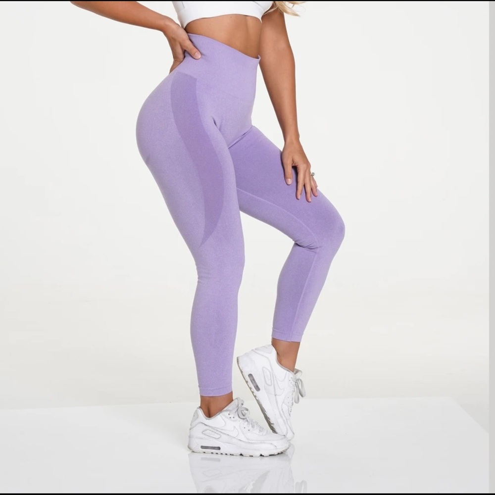 NVGTN - Seamless leggings - lilac - large